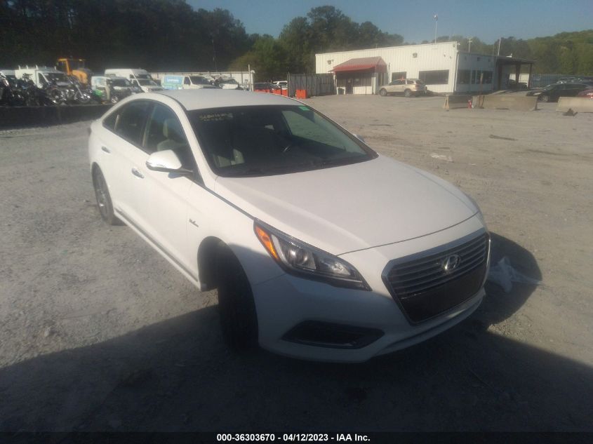 2017 HYUNDAI SONATA PLUG-IN HYBRID - KMHE14L21HA045134
