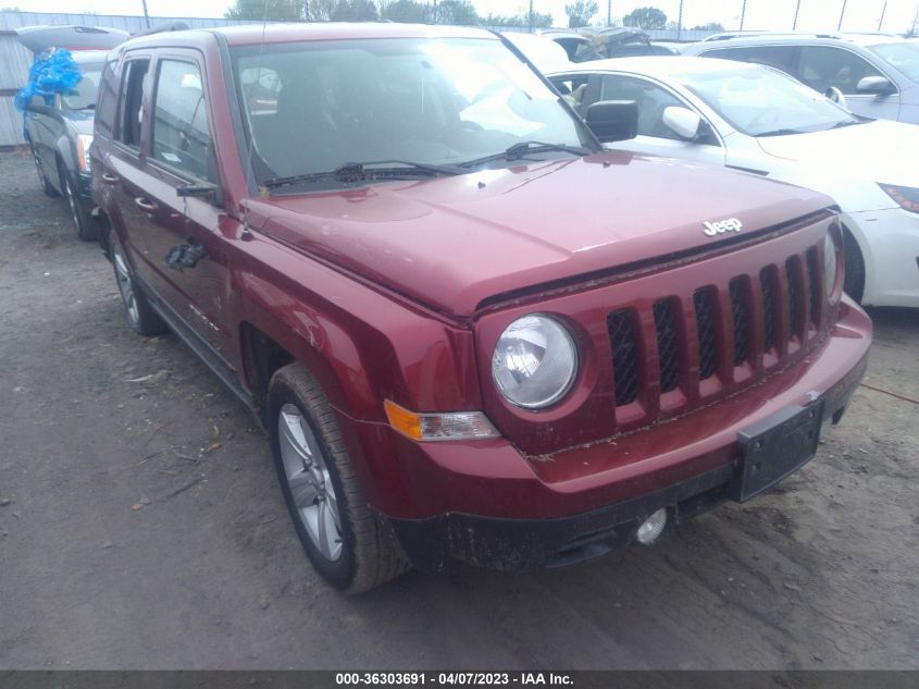 2017 JEEP PATRIOT LATITUDE - 1C4NJPFB7HD184703
