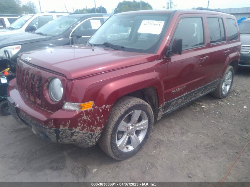 2017 JEEP PATRIOT LATITUDE - 1C4NJPFB7HD184703