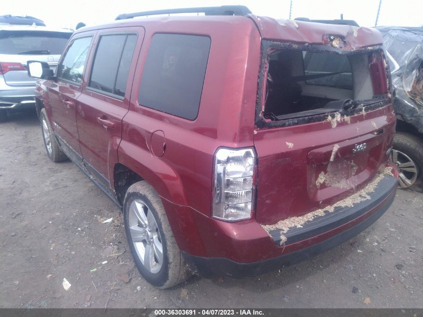 2017 JEEP PATRIOT LATITUDE - 1C4NJPFB7HD184703