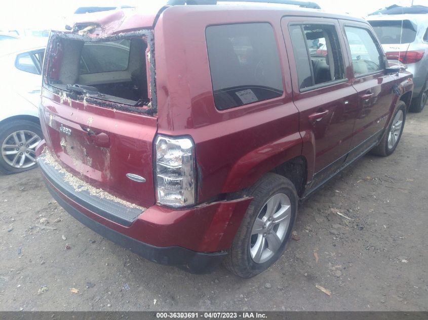 2017 JEEP PATRIOT LATITUDE - 1C4NJPFB7HD184703