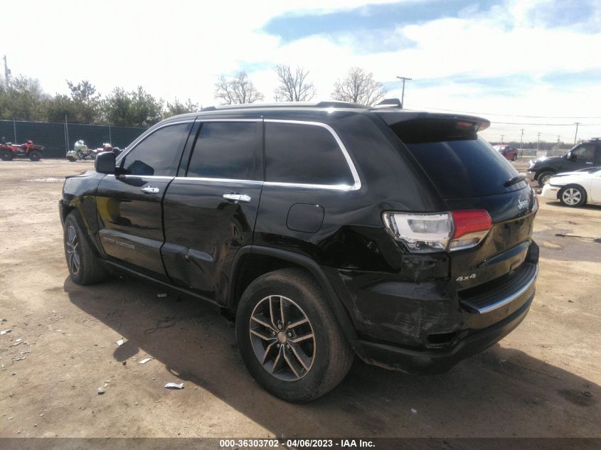 2017 JEEP GRAND CHEROKEE LIMITED - 1C4RJFBG7HC946124