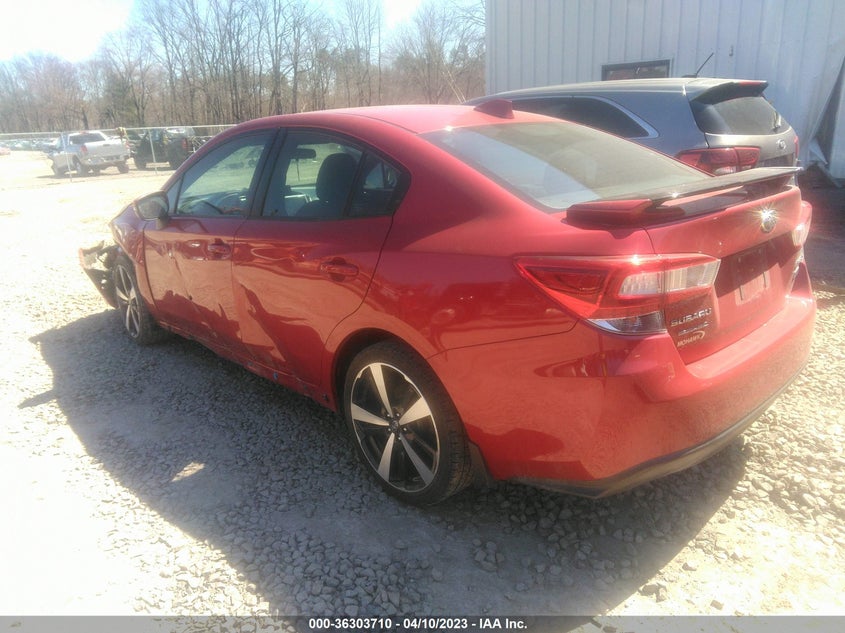 VIN 4S3GKAJ61K3612405 2019 SUBARU IMPREZA SPORT