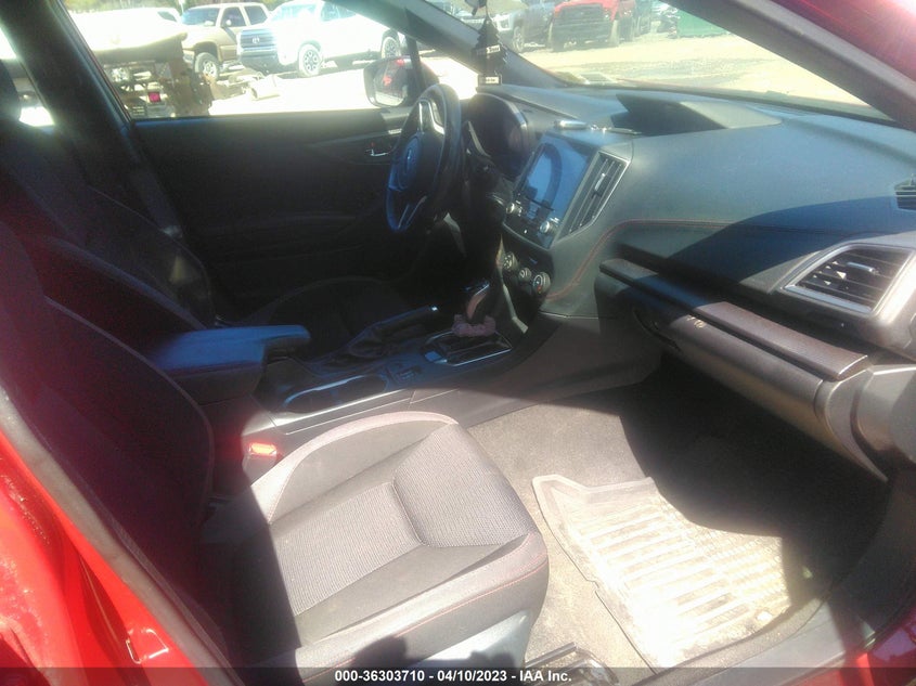 VIN 4S3GKAJ61K3612405 2019 SUBARU IMPREZA SPORT