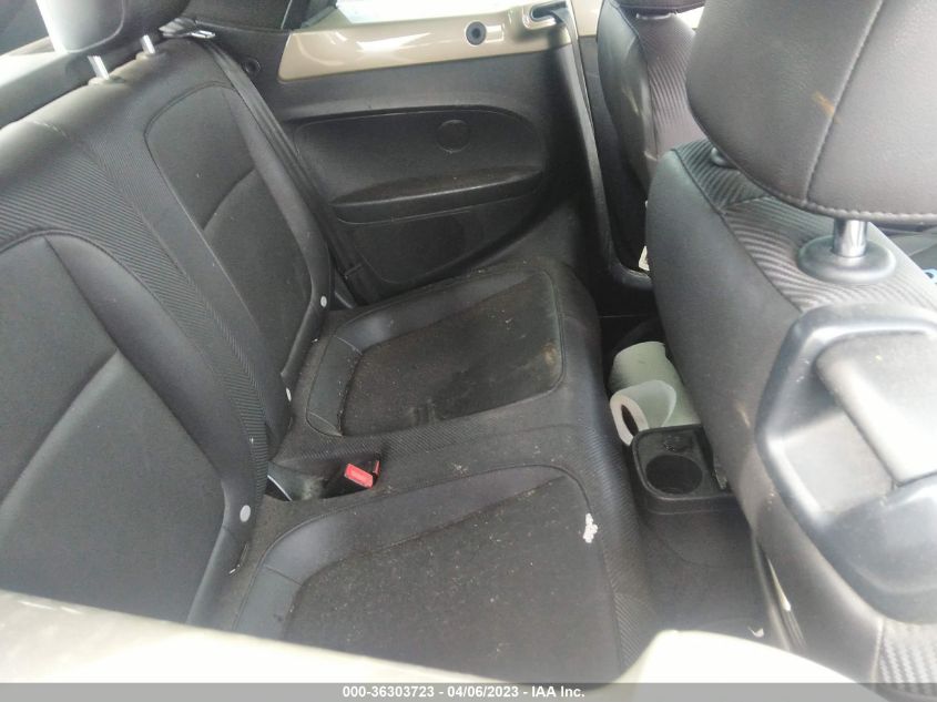 2013 VOLKSWAGEN BEETLE CONVERTIBLE 2.0L TDI 3VW5L7AT6DM830531