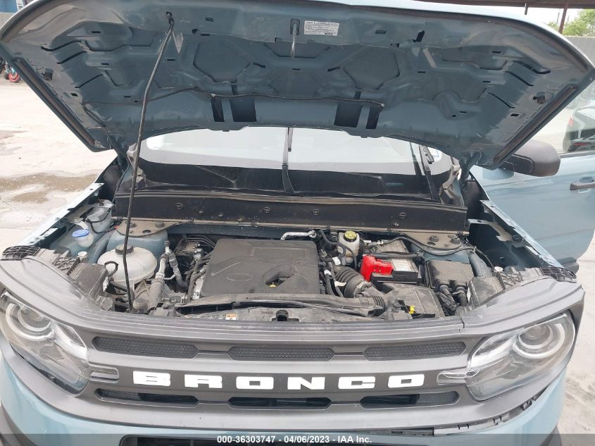 2021 FORD BRONCO SPORT BIG BEND - 3FMCR9B6XMRA77310