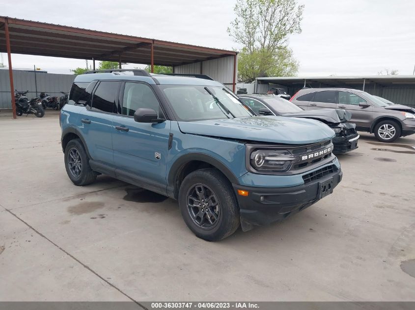 2021 FORD BRONCO SPORT BIG BEND - 3FMCR9B6XMRA77310