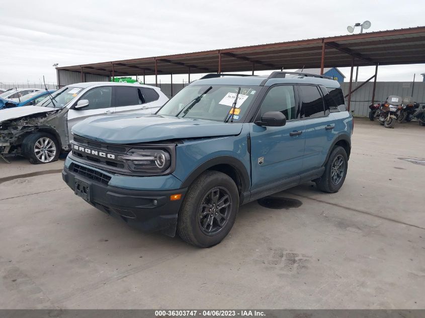 2021 FORD BRONCO SPORT BIG BEND - 3FMCR9B6XMRA77310