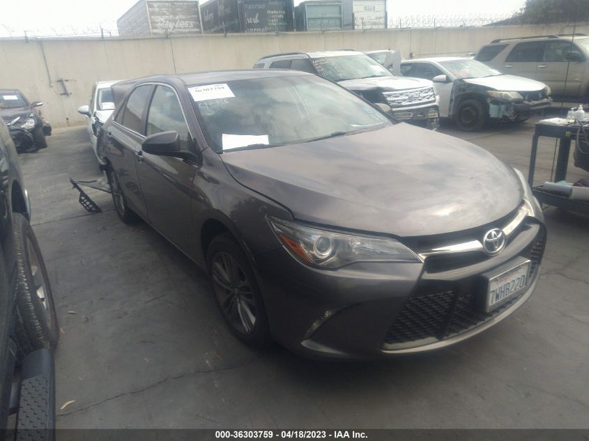 2017 TOYOTA CAMRY XLE/SE/LE/XSE - 4T1BF1FK2HU363616