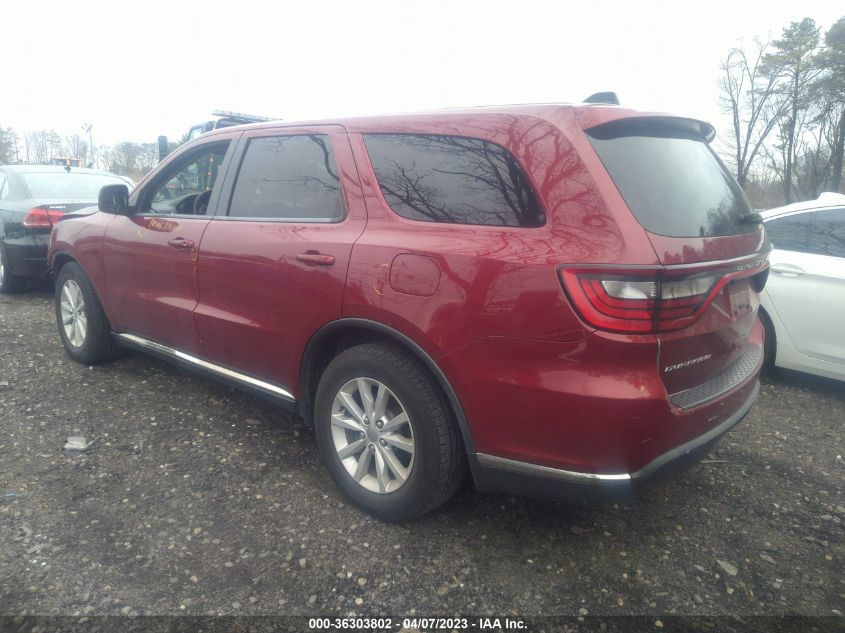 2014 DODGE DURANGO SXT - 1C4RDHAG1EC467956