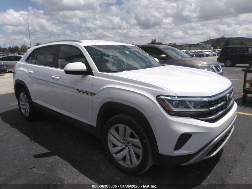 1V2WC2CA9NC202843 VOLKSWAGEN ATLAS CROSS SPORT 2.0T SE W/TECHNOLOGY 2022