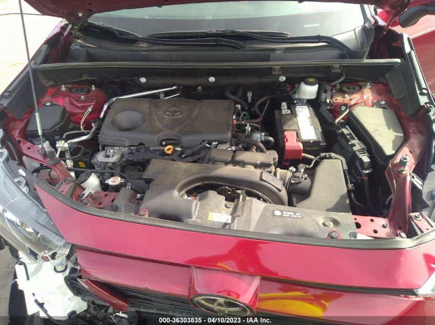 2021 TOYOTA RAV4 LE - 2T3H1RFV7MW156089