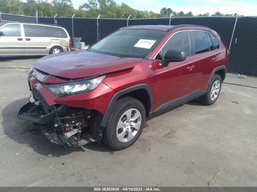 2021 TOYOTA RAV4 LE - 2T3H1RFV7MW156089