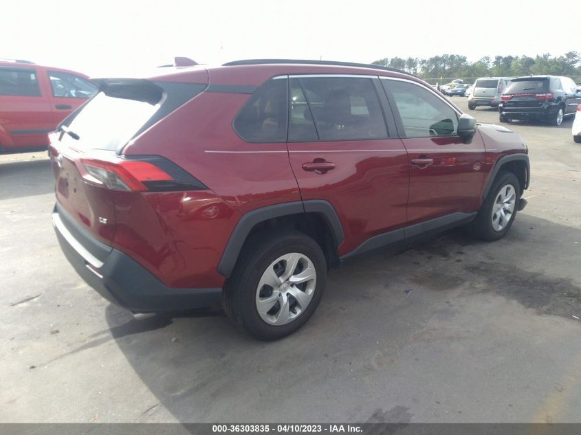 2021 TOYOTA RAV4 LE - 2T3H1RFV7MW156089
