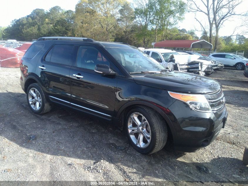 2013 FORD EXPLORER LIMITED - 1FM5K7F89DGB90721