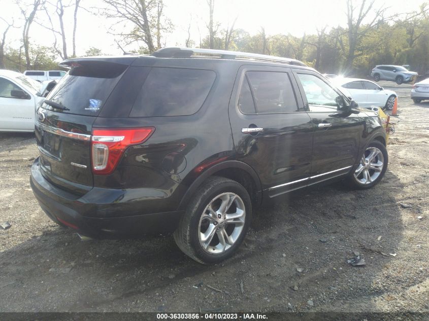 2013 FORD EXPLORER LIMITED - 1FM5K7F89DGB90721