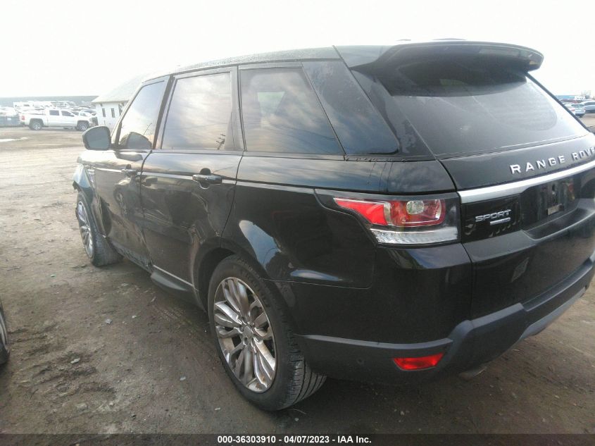 2015 LAND ROVER RANGE ROVER SPORT HSE - SALWR2VFXFA625459