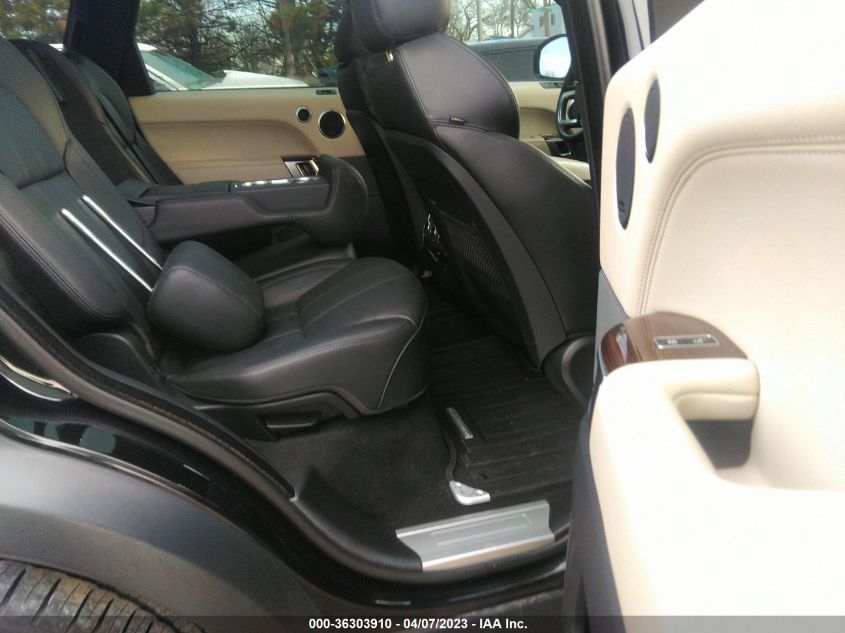 2015 LAND ROVER RANGE ROVER SPORT HSE - SALWR2VFXFA625459