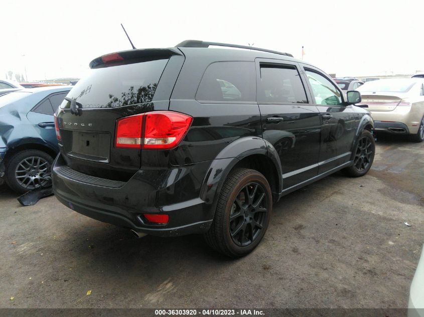 2016 DODGE JOURNEY SXT - 3C4PDCBG4GT159440