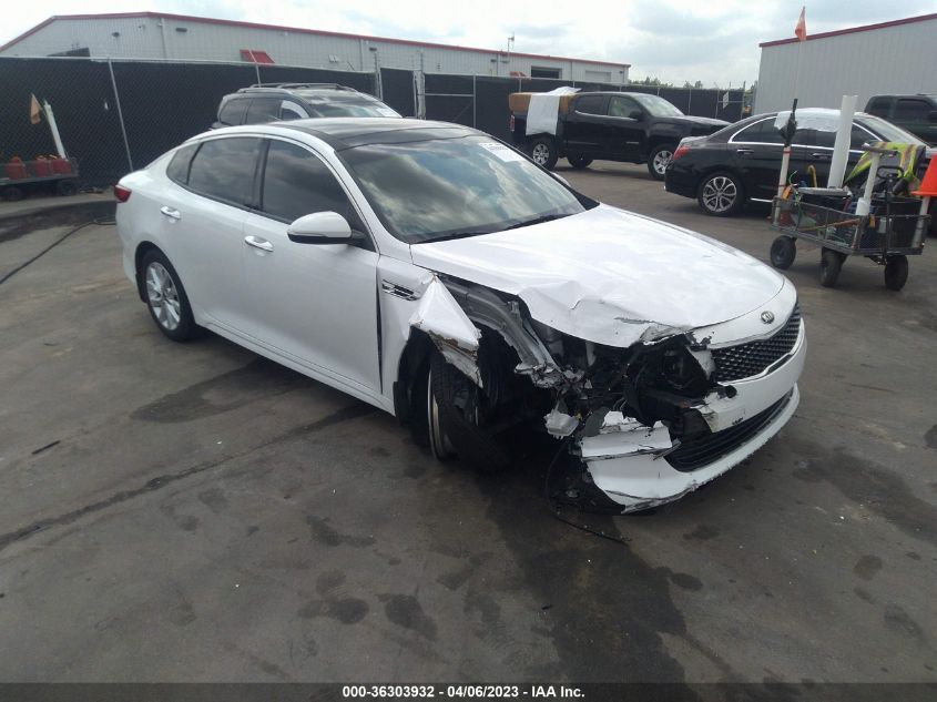 2016 KIA OPTIMA EX - 5XXGU4L35GG039045