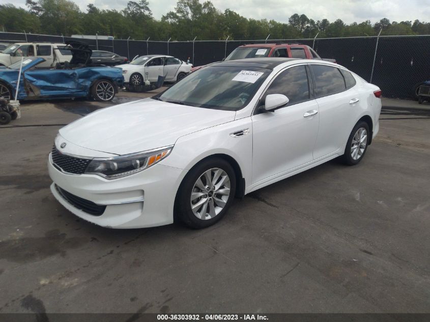 2016 KIA OPTIMA EX - 5XXGU4L35GG039045