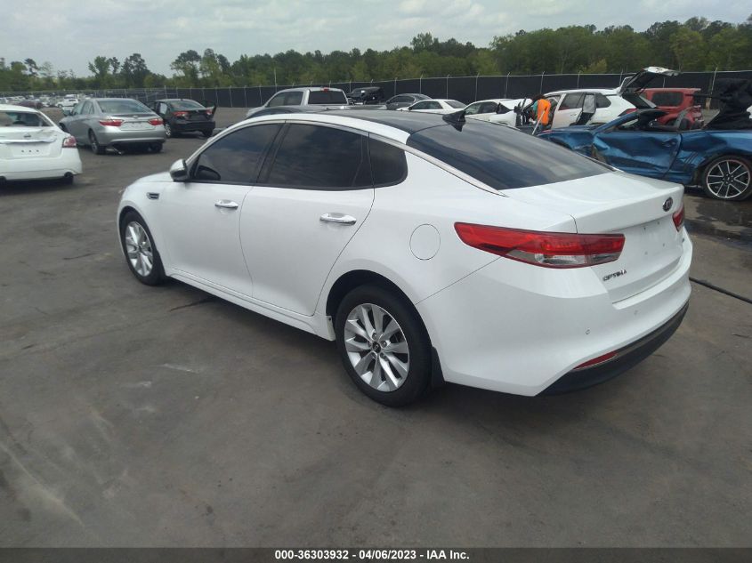 2016 KIA OPTIMA EX - 5XXGU4L35GG039045