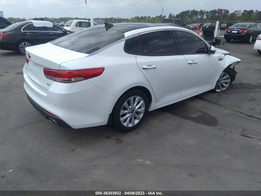 2016 KIA OPTIMA EX - 5XXGU4L35GG039045