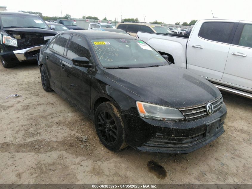 2015 VOLKSWAGEN JETTA SEDAN 2.0L TDI S - 3VWLA7AJ6FM271559