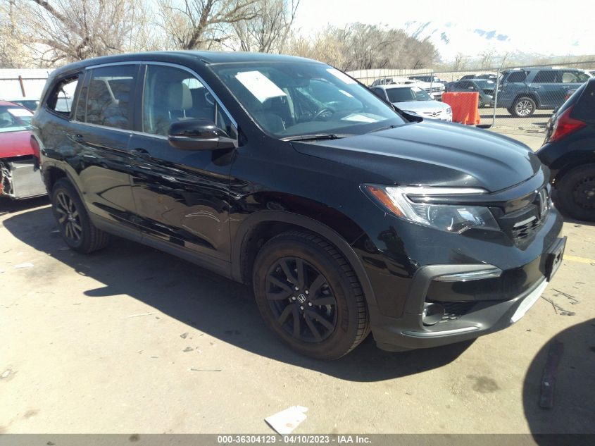 2019 HONDA PILOT EX-L W/NAVI & RES - 5FNYF6H47KB095575
