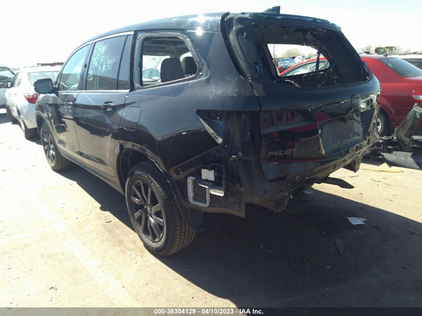 2019 HONDA PILOT EX-L W/NAVI & RES - 5FNYF6H47KB095575
