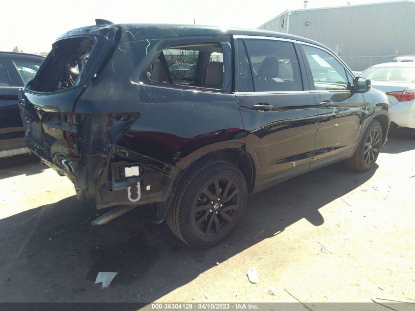 2019 HONDA PILOT EX-L W/NAVI & RES - 5FNYF6H47KB095575