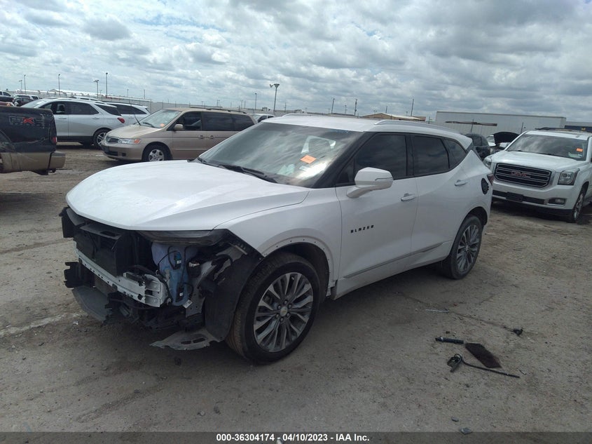 VIN 3GNKBFRS4LS557394 2020 CHEVROLET BLAZER PREMIER