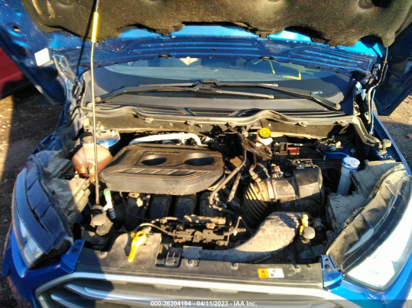 2018 FORD ECOSPORT SE - MAJ6P1UL5JC240666