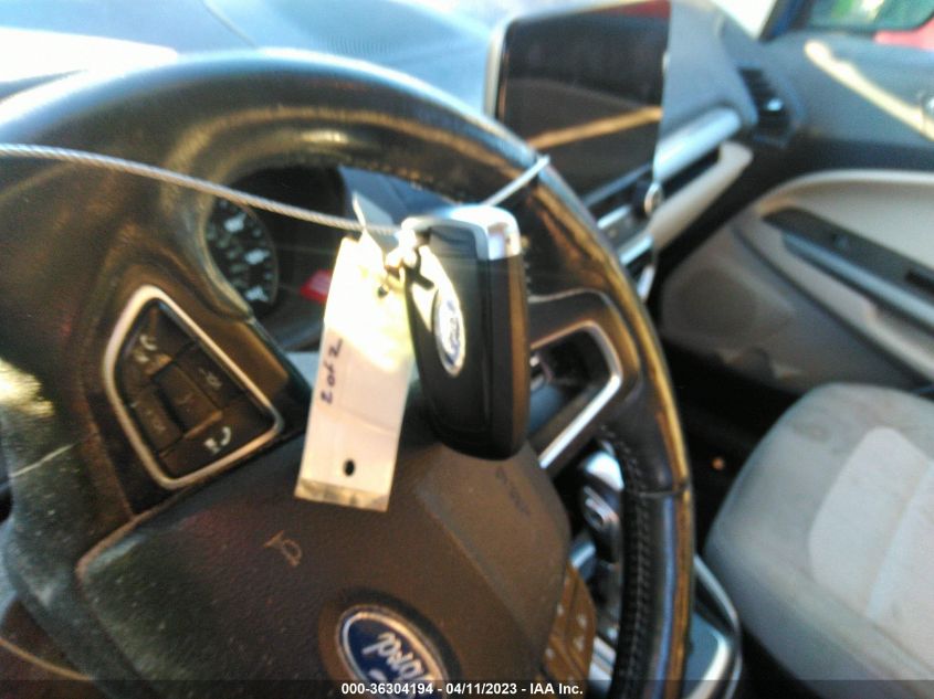 2018 FORD ECOSPORT SE - MAJ6P1UL5JC240666