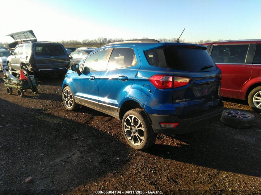 2018 FORD ECOSPORT SE - MAJ6P1UL5JC240666