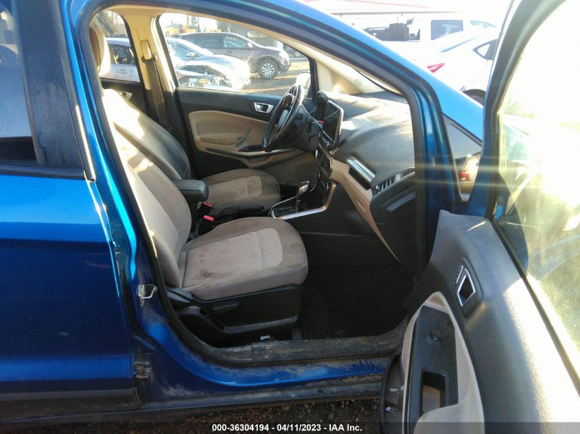 2018 FORD ECOSPORT SE - MAJ6P1UL5JC240666