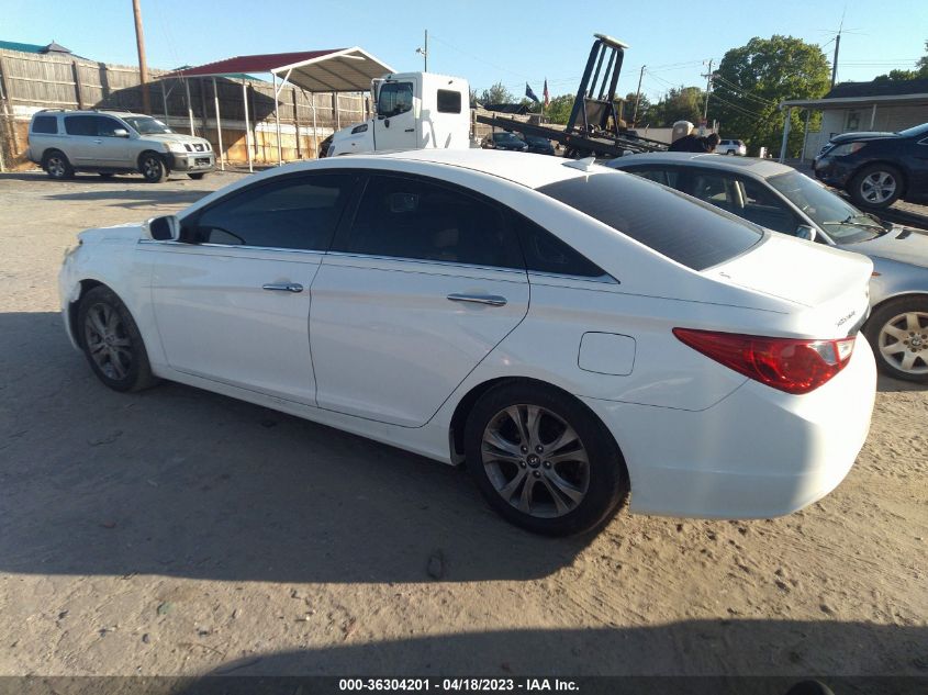 VIN 5NPEC4AC7DH654841 2013 HYUNDAI SONATA no.3