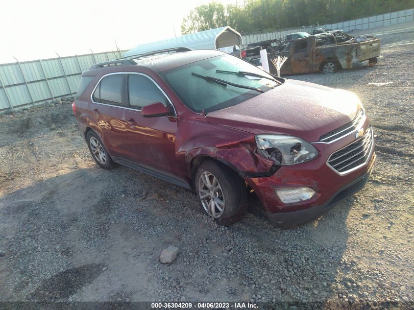 2017 CHEVROLET EQUINOX LT - 2GNALCEKXH1512315