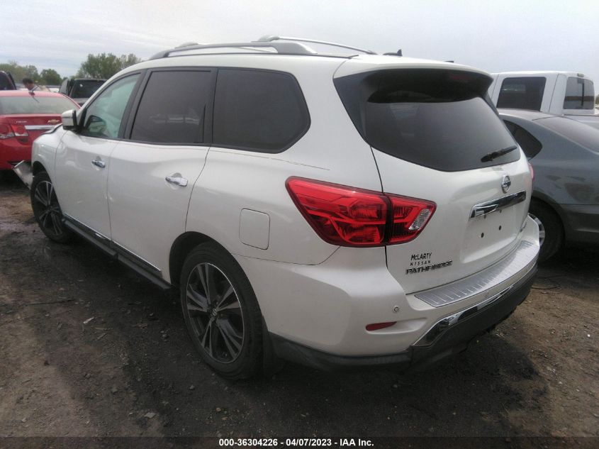 2017 NISSAN PATHFINDER PLATINUM - 5N1DR2MN9HC651884