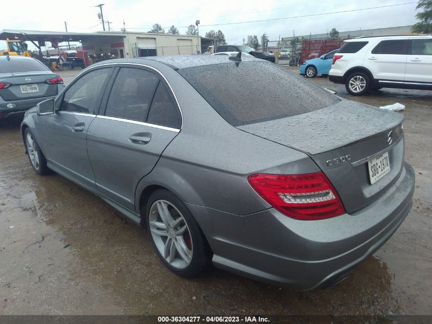 2013 MERCEDES-BENZ C-CLASS C 300 - WDDGF8AB3DA835978