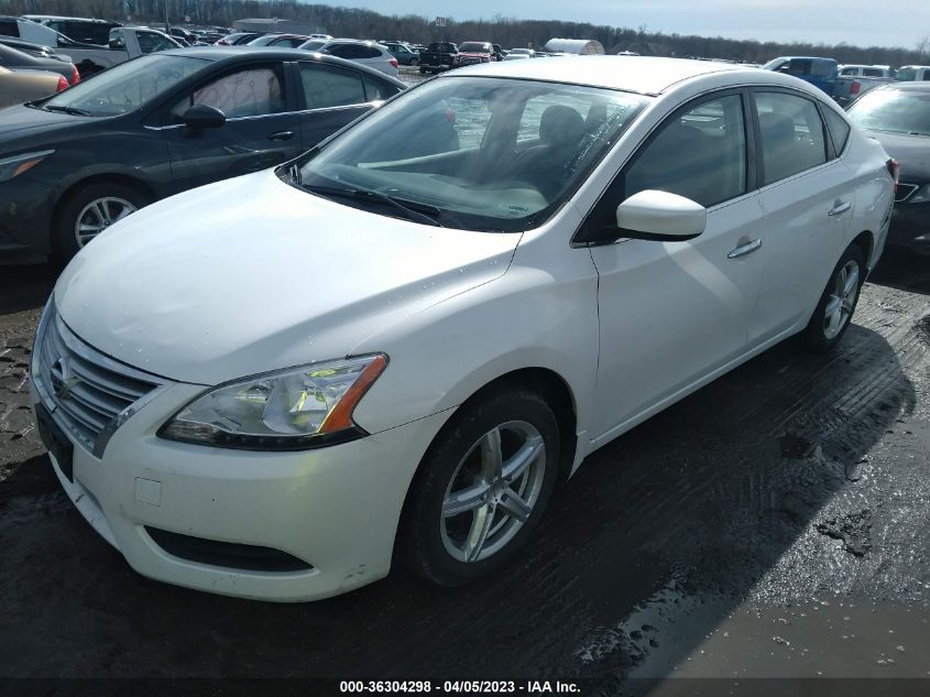 2013 NISSAN SENTRA SV - 3N1AB7AP2DL738252