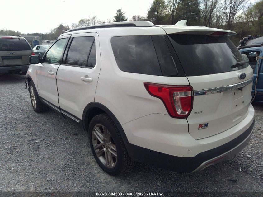 2016 FORD EXPLORER XLT - 1FM5K8D83GGA83323