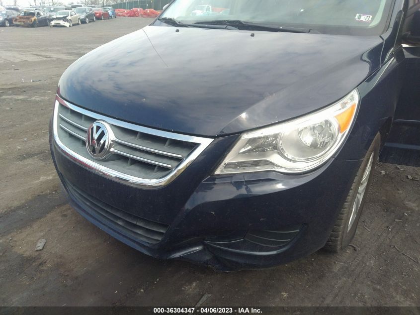 2013 VOLKSWAGEN ROUTAN SE W/RSE & NAVIGATION 2C4RVABG5DR725078