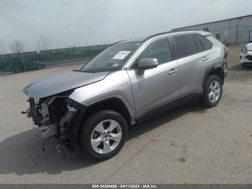 2021 TOYOTA RAV4 HYBRID - 4T3R6RFV0MU028587