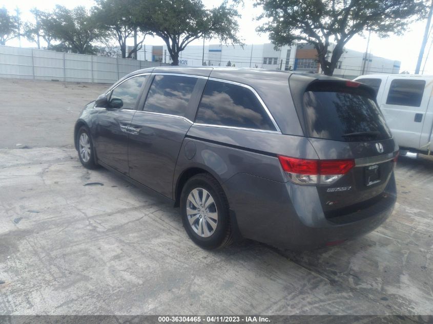 2016 HONDA ODYSSEY EX-L - 5FNRL5H67GB167245