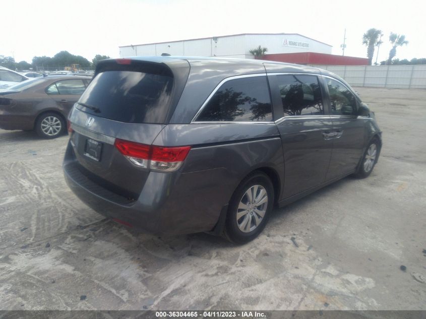 2016 HONDA ODYSSEY EX-L - 5FNRL5H67GB167245