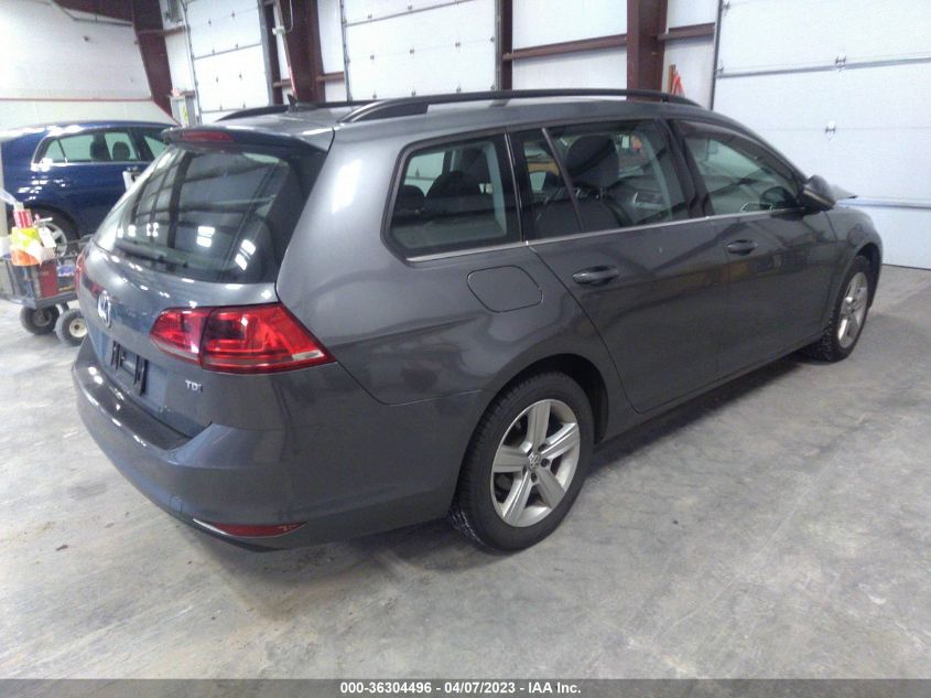 2015 VOLKSWAGEN GOLF SPORTWAGEN TDI S 3VWFA7AU1FM512452
