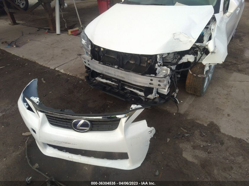 2013 LEXUS CT 200H HYBRID - JTHKD5BHXD2155094