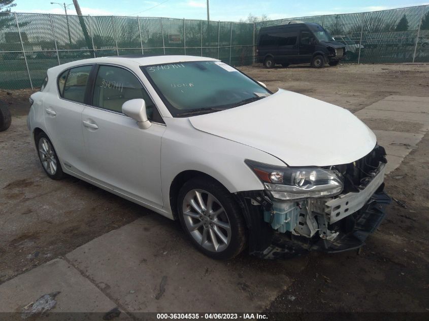 2013 LEXUS CT 200H HYBRID - JTHKD5BHXD2155094