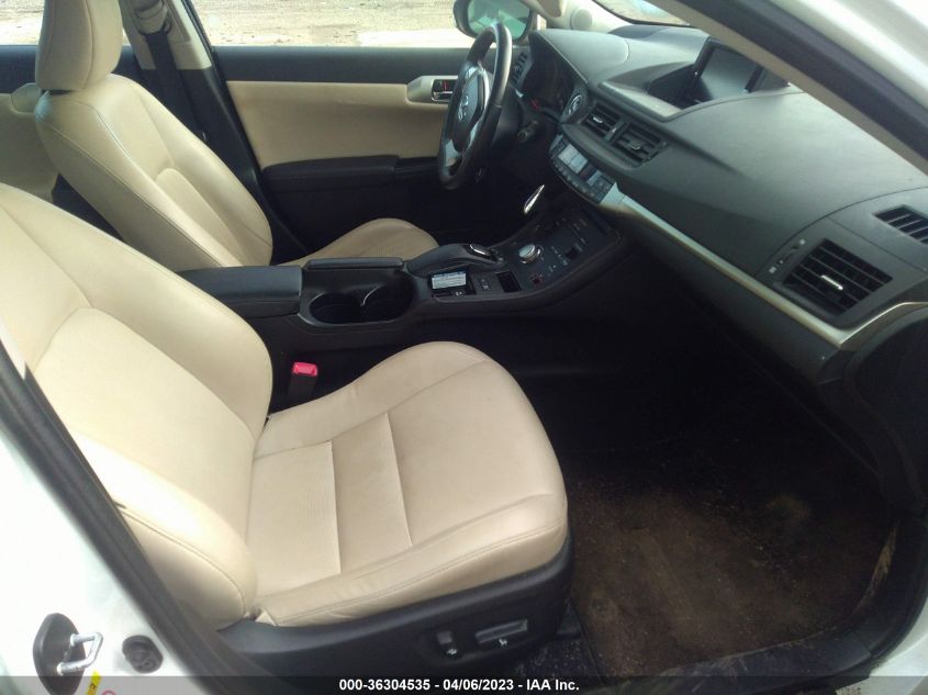 2013 LEXUS CT 200H HYBRID - JTHKD5BHXD2155094